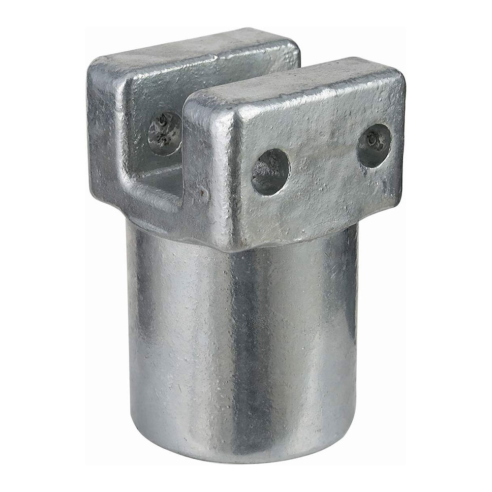 Two Hole Fitting For Polymer Pin & Line post Insulators
