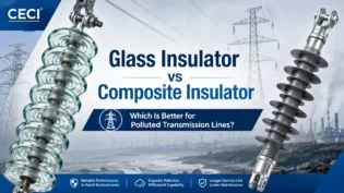 Glass Insulator vs Composite Insulator Which Is Better for Polluted Transmission Lines