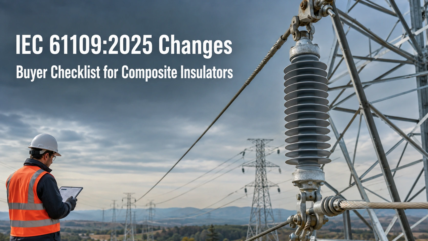 IEC 611092025 Changes Buyer Checklist for Composite Suspension and Tension Insulators