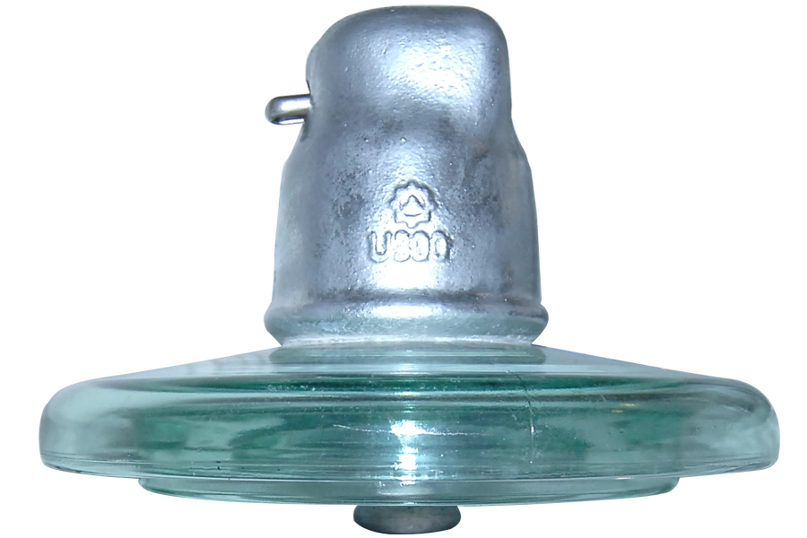 glass suspension insulator U300B for creepage distance calculation in polluted areas